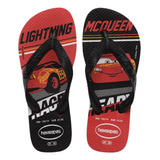 Chinelo Havaianas Orig Cars Mcqueen Hotwheels Carros Meninos