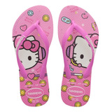 Chinelo Havaianas Slim Hello Kitty Infantil Original