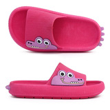 Chinelo Infantil Nuvem Slide Dino Jacarezinho Menino Menina