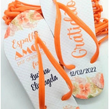 Chinelo Personalizado Casamento Lembrancinha