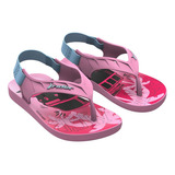 Chinelo Sandália Infantil Rosa Rider Bebê Elástico Original