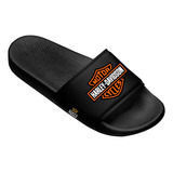 Chinelo Slide Harley Motoqueiro