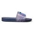 Chinelo Slide Infantil Grendene Kids Disney Cor Azul/lilas Glitter Liso Tamanho 30 Br