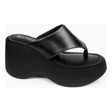 Chinelo Tamanco Feminino Anabela
