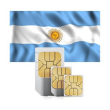 Chip Argentina Movistar  Franquia 5gb   Rede Social  30 Dias