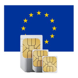Chip Europa  40 Países   15 Dias   Internet Ilimitada