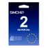 Chip Europa Premium +40 Países - 2gb Por Dia - 20 Dias