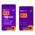 Chip Vivo Kit 20: 4 Chip S/ Recarga+16 C/ R$10 De Recarga