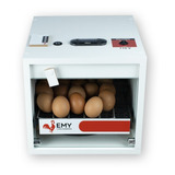 Chocadeira Rolagem Automática Ovoscópio Até 20 Ovos Galinha