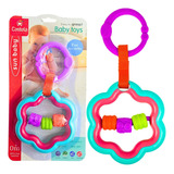 Chocalho Interativo Infantil Flor