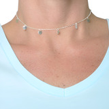 Chocker Gargantilha Feminina Semi
