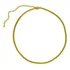 Chocker Semi Jóia Fio Alemão Banhado A Ouro 18k Dourada