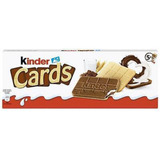 Chocolate Kinder Cards Biscoito