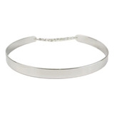 Choker Aro Larga Banhado