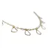 Choker Corações Folheado Ouro 18k   Floratta Jóias