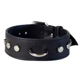 Choker Couro Feminina Mulher