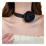 Choker De Flor Rosa