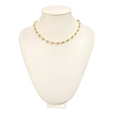 Choker Gargantilha Bolinha Perola