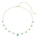 Choker Muriel Zirconias Turmalina