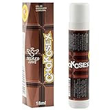 Chokosex Lubrificante Comestível Sabor Chocolate 18ml Gel Beijável Oral Sex Shop