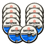 Chumbinho 5 5 Chumbo 5 5 Diabolo Snyper   Kit 10cx  1250un 