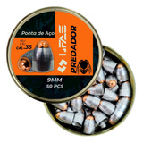 Chumbo 9mm Predador Ponta