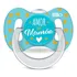 Chupeta Bico De Silicone Funny Amor 0m+ Azul Lillo