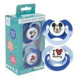 Chupeta Mickey Azul Menino