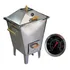 Churrasqueira Bafo Forno Defumador Inox 8kg Carne Carvão