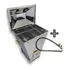 Churrasqueira Bafo Gg Inox 69x51x93cm Kit Gás