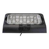 Churrasqueira Elétrica Portátil De Mesa Sem Fumaça Grill Preta 220v Agratto Ch2 02