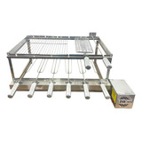 Churrasqueira Grill Giratoria Inox