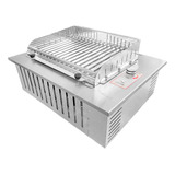 Churrasqueira Inox Grill A Gás Embutir Área Gourmet