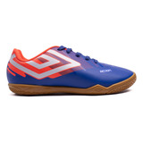 Chuteira Futsal Infantil Umbro Action Jr Azul Royal