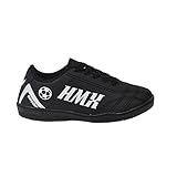 Chuteira Infantil Futsal Tenis Premium Original Hmx Haymax Cor:preto+branco;tamanho:31