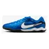 Chuteira Nike Tiempo 10 Pro Society Cor Azul Tamanho 45 Br