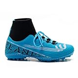 Chuteira Society Botinha Azul Blank Star Cano Alto Com Solado Costurado  Br Footwear Size System  Adult  Numeric  Numeric 35 