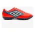 Chuteira Umbro Society Cannon Jr Infantil - Vermelho+marinho