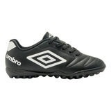 Chuteiras De Futebol Umbro Chuteira Society Class U01fb002015 Cor Black white Com Sola Turf tf Adequada Para Grama Sintética Masculino 41 Br
