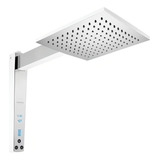 Chuveiro Ducha Acqua Century Digital 7500w Branco Cromado 220v Lorenzetti