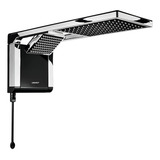 Chuveiro Elétrico De Parede Lorenzetti Acqua Ultra Duo Cor Preto Cromado 5500w 127v