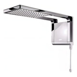 Chuveiro Elétrico De Parede Lorenzetti Acqua Ultra Storm Branco cromado 7800w 220v