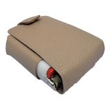 Cigarreira Feminina Couro Com
