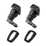 Cildea Bocais De Lavadora De Limpador Aptos Para Dodge Challenger/charger 11-2017 | Chrysler 300 (11-2023), Bocal De Jato De Fluido De Lavador De Para-brisa, Spray De Névoa De Limpador De Para-brisa,