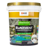 Cimento Elástico Impermeabilizante Elastment 20kg Cinza