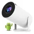 Cinema 4k Branco Wifi Android Portátil Led Hdmi 1080p