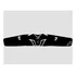Cinta Abdominal Alpinestars Saturn   Preto Branco
