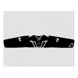 Cinta Abdominal Alpinestars Saturn   Preto Branco