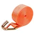 Cinta Fita 5 Toneladas 50mm 9 Metros Amarrar Carga Reforçada Cor Laranja