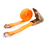 Cinta Para Carga Com Catraca   2 Toneladas  50mm X 9 Metros De Comprimento